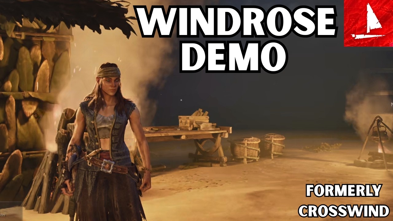 Windrose Demo - First Look at This Upcoming Open World Pirate Survival Game!