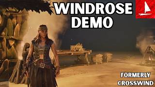 Windrose Demo - First Look at This Upcoming Open World Pirate Survival Game!