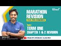 +2 ECONOMICS |TERM ONE CHAPTER 1 & 2 REVISION |
