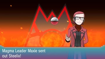 Pokemon Rutile Ruby Vs Team Magma Leader Maxie II
