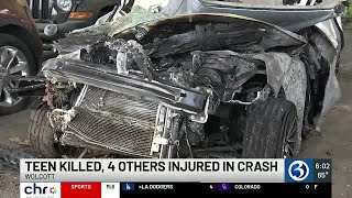 VIDEO: Wolcott community grieves following crash that killed teen