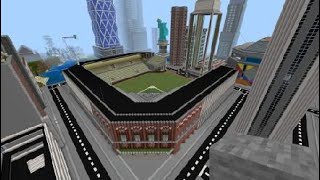 Minecraft - The Best Baseball Stadium Tour Based On Ebbets Field - Huge Building