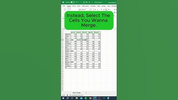 Stop Merging Cells: Pro Spreadsheet Hack! 📊