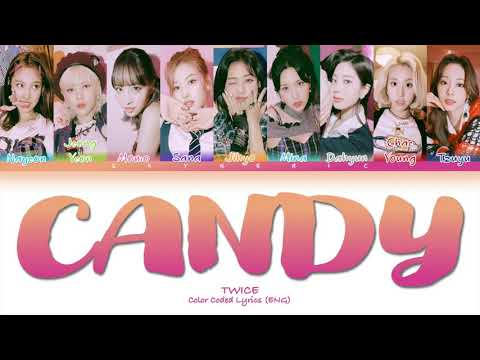 Twice 트와이스 Candy 캔디 Color Coded Lyrics Eng Youtube