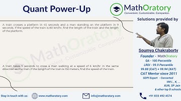 Quant Power-Up: Tackle CAT QA - Time Speed Distance | Daily Practice #8