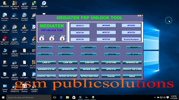Smart Phone Mediatek Remove frp Tool  All MTK FRP Scatter File Downloader  Without box 2020