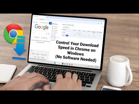 How to Limit Download Speed in Google Chrome on Windows | No App Required