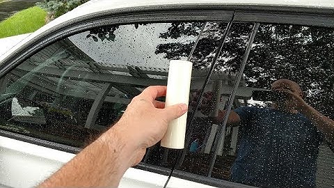 How to install PPF on a BMW B Pillar