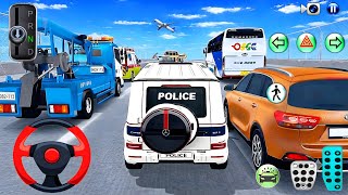 💥 3D Driving Class Cop Car Gameplay 🚨 Police Patrol Simulator Android🔥Mercedes-Benz | M GaMing screenshot 5