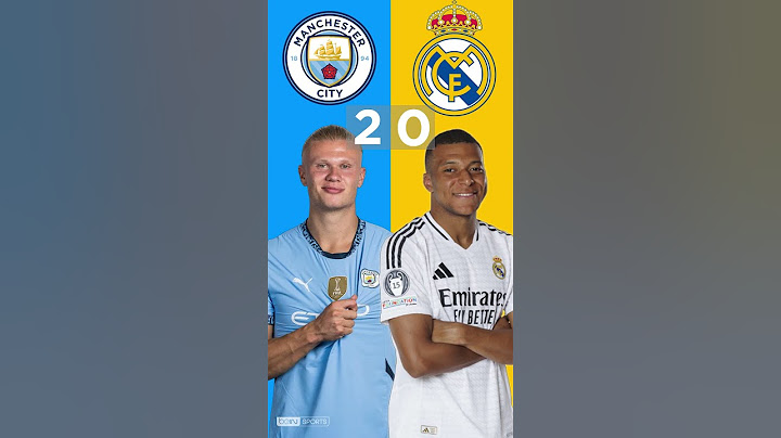 MAN CITY 🆚 REAL MADRID : Quel est votre prono pour ce CHOC ? 💥 #shorts