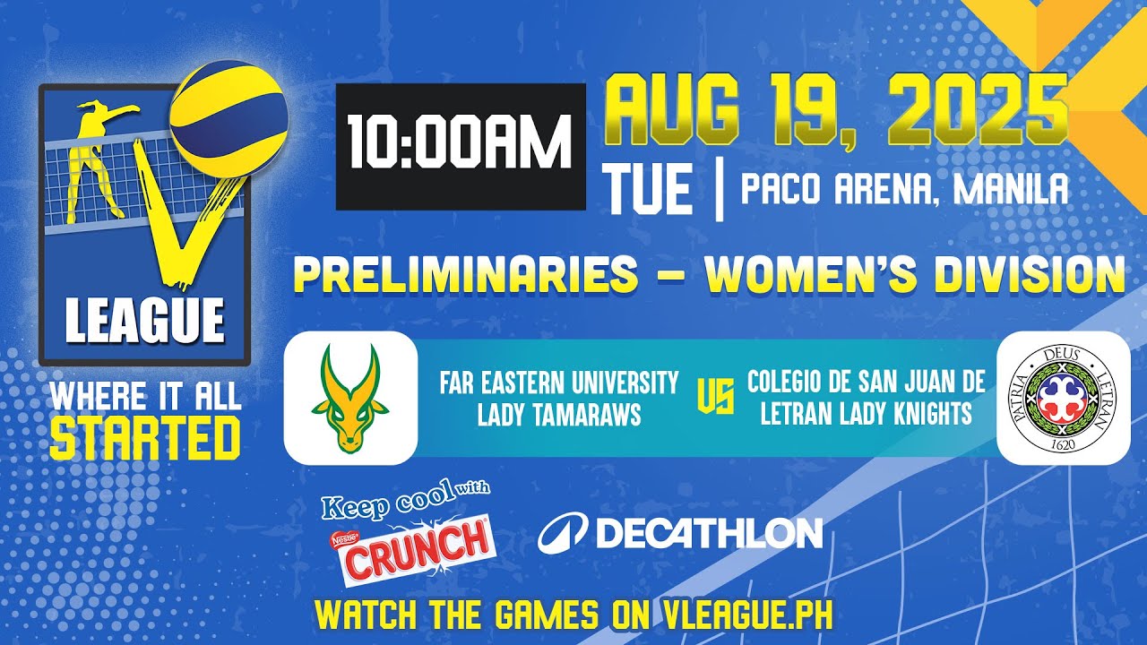 FEU vs. CSJL - Full Match | Preliminaries | 2025 V-League Collegiate Challenge Women's Category