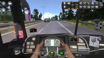 Bus Simulator : Ultimate | Amazing experience 🍔🚍🌺 | Zuuks | Mobile Gameplay