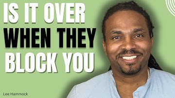 Is het voorbij als een narcist je blokkeert?