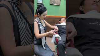 Relaxing Chinese Massage Therapy 💆 | Calm Sleep ASMR Sounds #Shorts