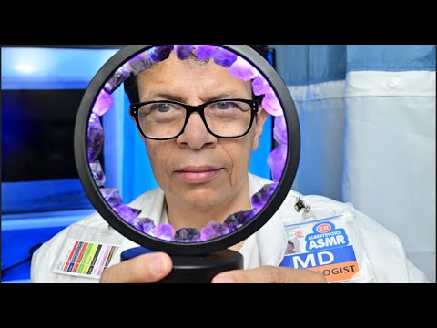 ASMR Neurologist Eye Exam Roleplay 👀 Tingly Vision Test🥼