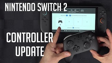 How to update the controller and Joy‑Con from the Nintendo Switch 2