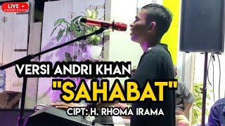 andri khan || sahabat cipt: h. rhoma irama || live kab. soppeng