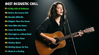 Gentle Strings & Skies  Calm Acoustic Guitar, Soft Female Vocals & Cozy Chill Vibes screenshot 5