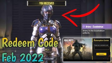 Call Of Duty Mobile Redeem Code March 2022 | Garena Codm Redeem Code | New Redeem Code Codm | Codm