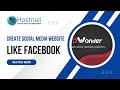 Create Your Own Social Media Website Like Facebook | Step-by-Step Guide