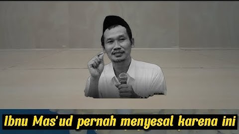 Gus Baha: Ini yang menyebabkan Ibnu Mas