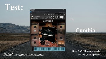 The Gentleman | Native Instruments | Sound Test (Different Musical Genres) | Default Configuration