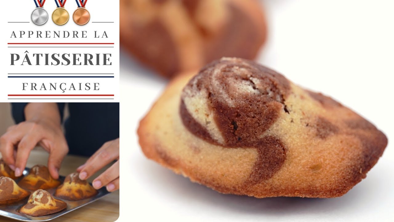 RECETTE MADELEINES MOELLEUSES VANILLE CHOCOLAT