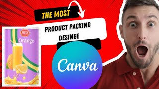 Product Packaging Design Tutorial in Canvas. screenshot 5