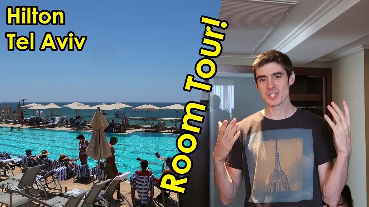 Luxury Hilton Tel Aviv ROOM TOUR and REVIEW