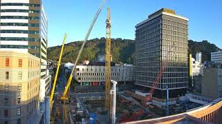 Heke Rua Archives time-lapse – it takes a crane to build a crane
