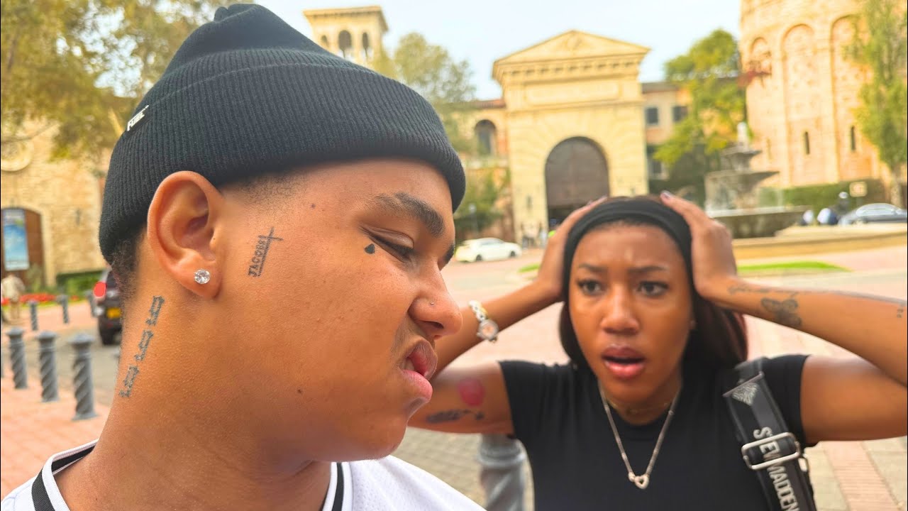 Розыгрыш с татуировкой на лице моей девушки!!