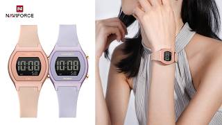 LATEST DESIGN OF 2026 June | NAVIFORCE 5064 Extremely Simple Style Digital Watch | Women Sport Watch screenshot 5
