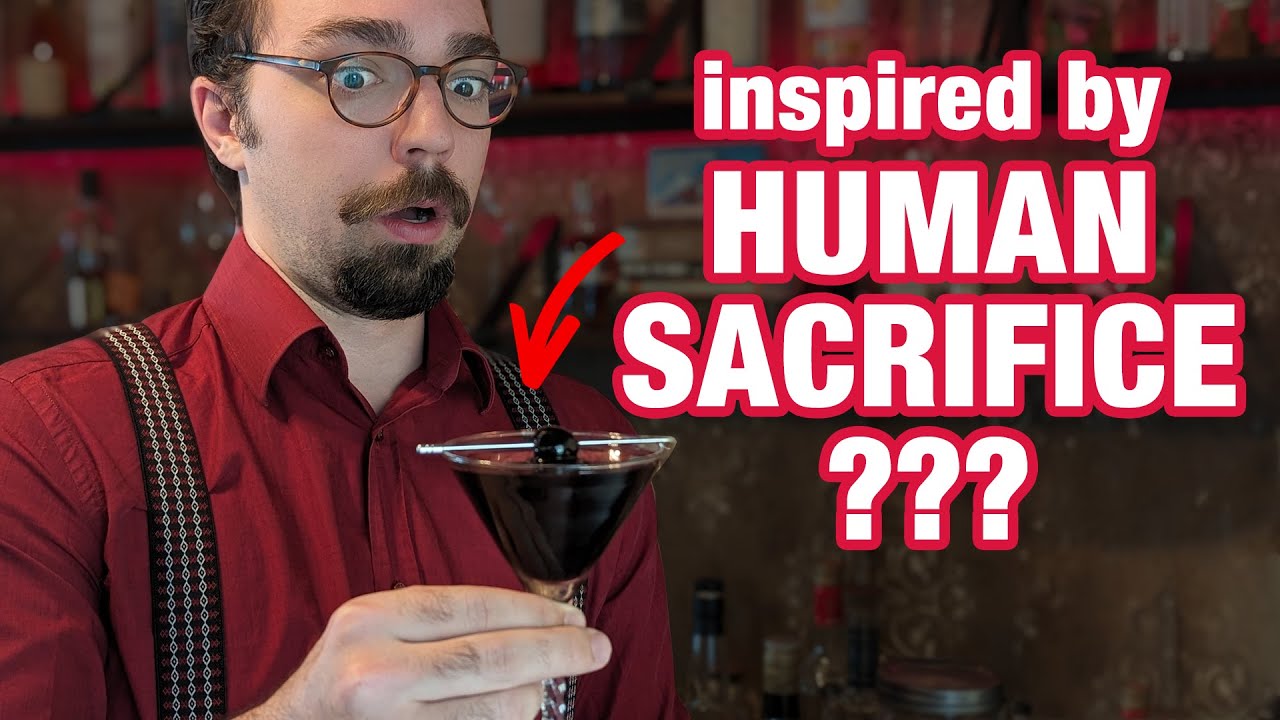 A Delicious COCKTAIL inspired by HORRIFYING AZTEC HISTORY | EAT YOUR HEART OUT