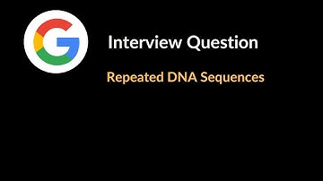 Repeated DNA Sequences | Google Interview Question |  Array & Hashing | LeetCode 187 | C++