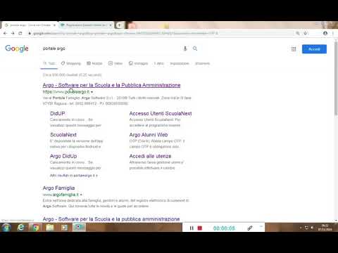 Tutorial come inserire programmazione registro elettronico Argo