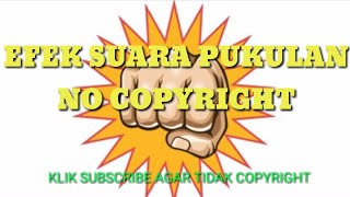 Efek suara Pukulan no copyright