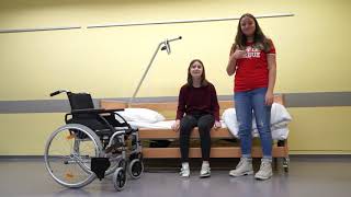 Pflegefit: Transfer vom Bett in den Rollstuhl