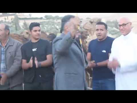 العم إبراهيم عبدالله القلاب ابو نهار ينحر ١٠٣ نياق إكراما لـ جلالة الملك عبدالله الثاني ابن الحسين