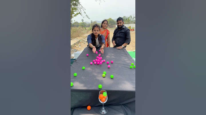 Best ball pouring family challenge #game #short