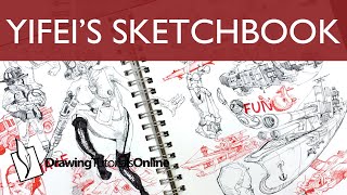 Yifei's Second Sketchbook  Even Better