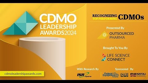 2024 CDMO Leadership Awards Ceremony Presentation
