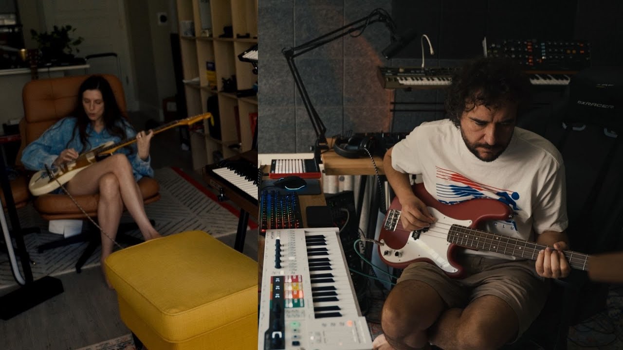 City Tapes Studio Jam Fender Jazzmaster Chroma Console, Prophet-5, RD-8, RD-9, TEO-5