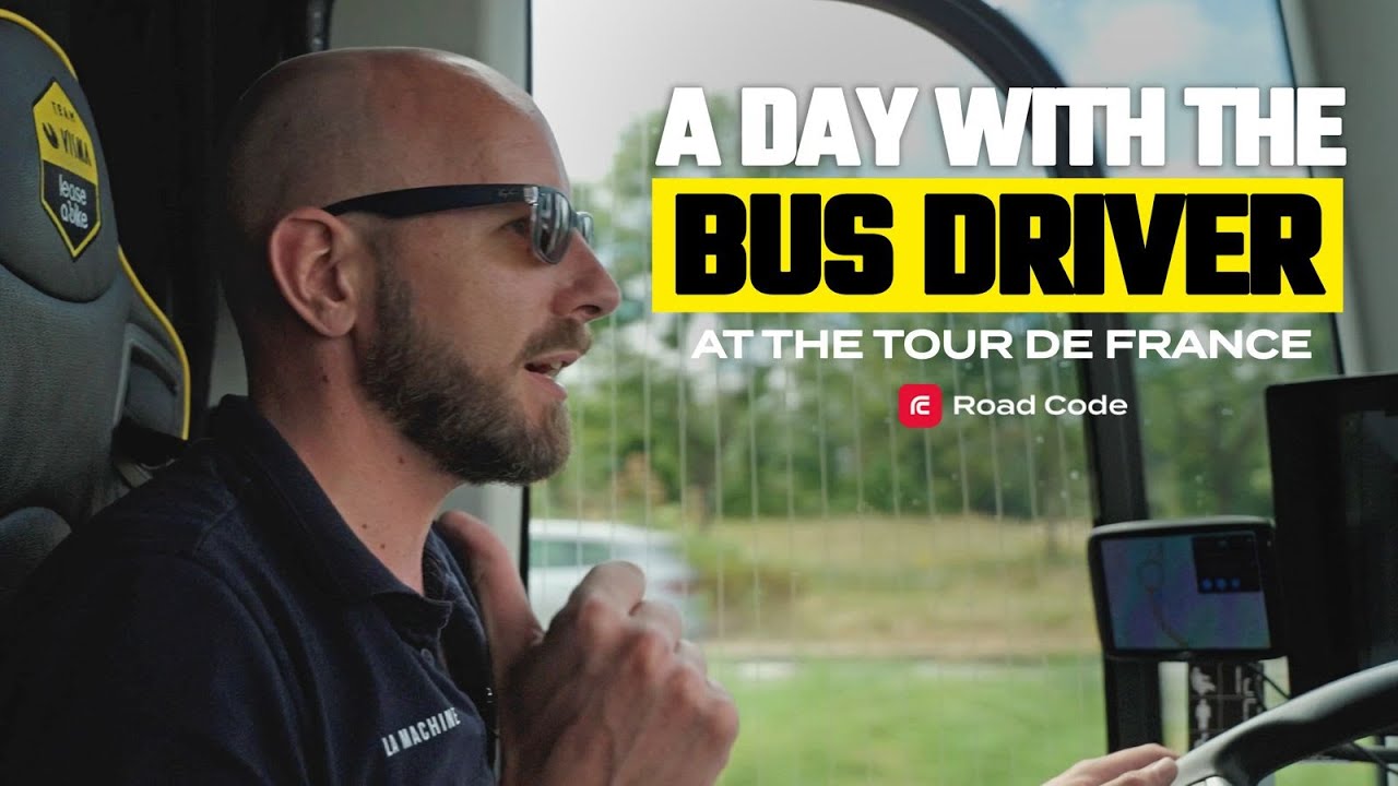 A day with the bus driver: Team Visma | Lease a Bike