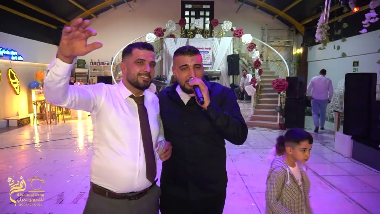 افراح اهالي المريج حفل زفاف العريس ( احمد الحسن ) قيصري احيا الحفل الفنان حسن غريب ومؤسسة الاشقر ج 2