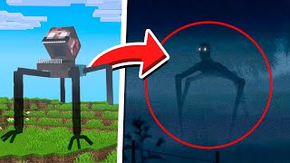 Mobs do Minecraft CAPTURADOS NA VIDA REAL