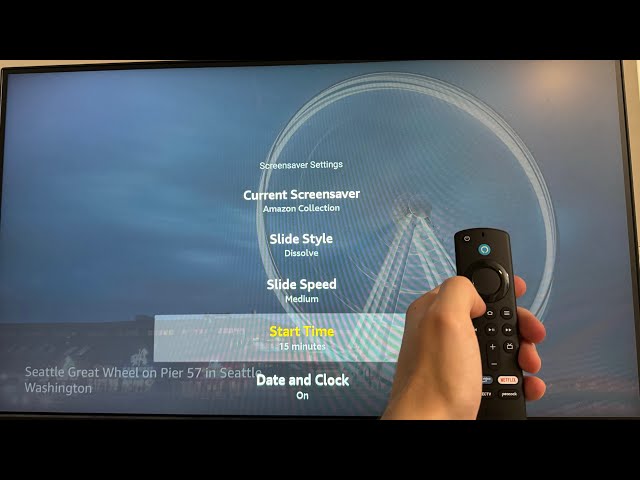 How to set custom Sleep or Screensaver times on the  Fire TV or Stick  without root