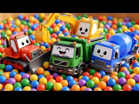 무적의 중장비 자동차 구조대! 덤프, 포크레인, 레미콘과 신나는 모험 🚜🚚