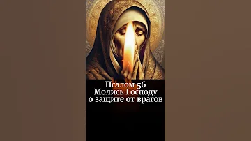 Псалом 56 Молись Господу о защите от врагов псалмы псалтырь защитаотврагов 