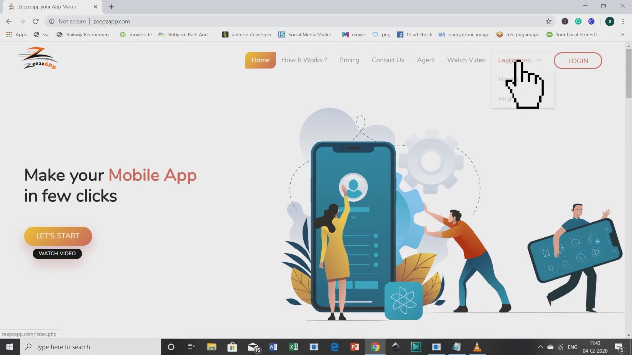 How to Make Free Android App in Minutes (2020) - Part 1 (Hindi) - YouTube