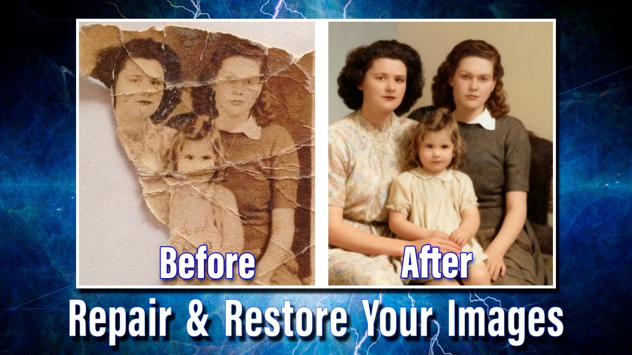 How to repair & restore your image.